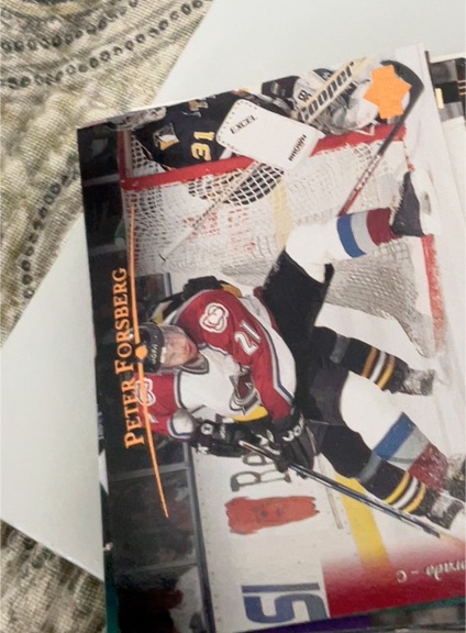 1995-96 Upper Deck Electric Ice #430 Peter Forsberg — front