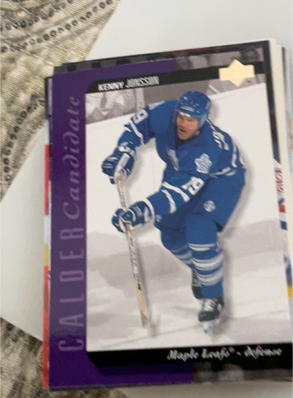 1994-95 Upper Deck #530 Kenny Jonsson — front