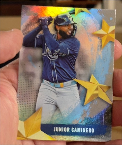 2025 Topps Stars of MLB #SMLB-60 Junior Caminero — front