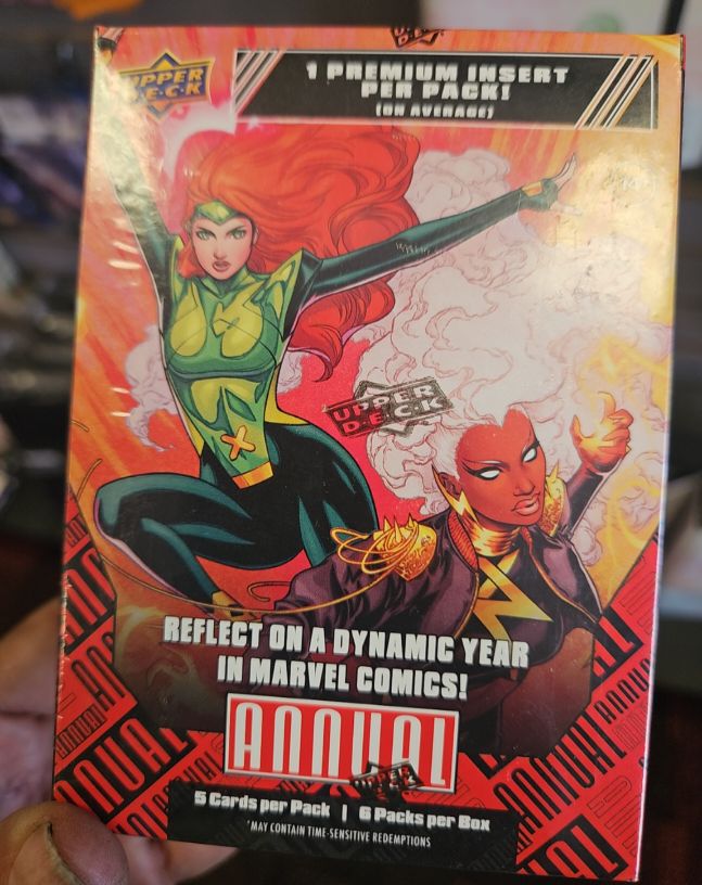 2023-24 Upper Deck Marvel Annual Blaster Box — front