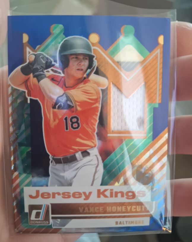 2025 Donruss #JK-VH Vance Honeycutt Jersey Kings — front