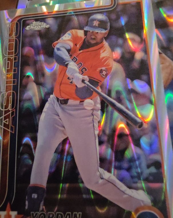 2025 Topps #244 Yordan Alvarez — front