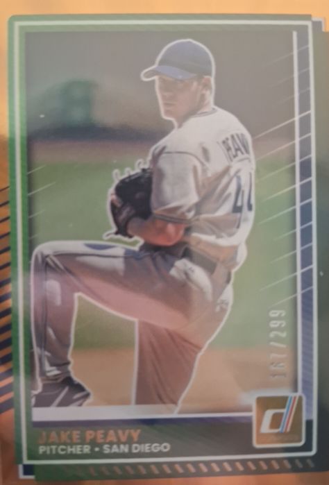 2025 Donruss #49 Jake Peavy — front