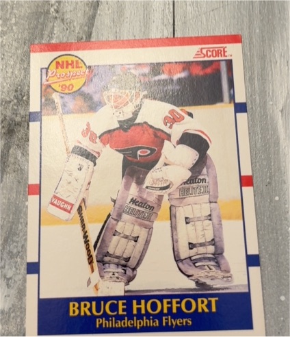 1990-91 Score #413 Bruce Hoffort — front