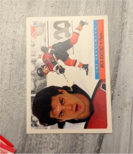 1991-92 Score American #334 Rick Tocchet — front