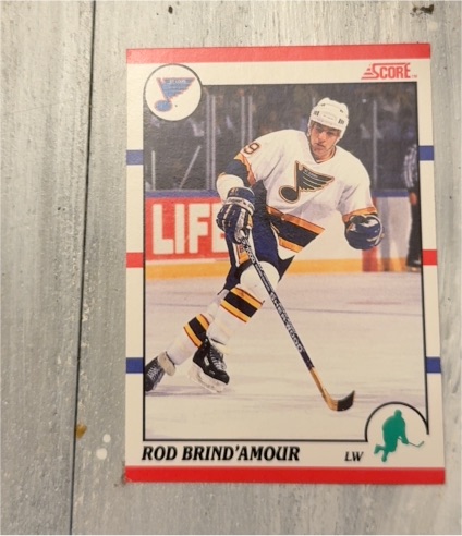 1990-91 Score #131 Rod Brind'Amour — front