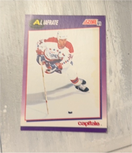 1991 Score #209 Al Iafrate — front