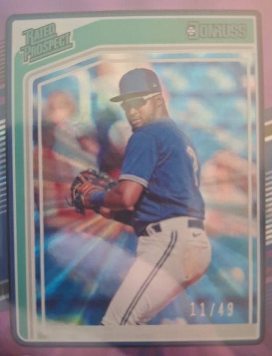 2024 Donruss Rated Prospect #180 Orelvis Martinez — front