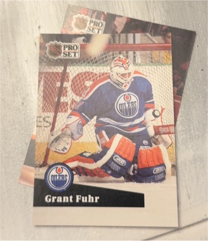 1991 Pro Set #78 Grant Fuhr — front