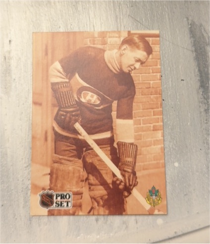 1991-92 Pro Set #333 Georges Vezina — front