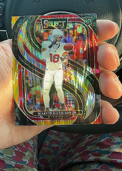 2024 Panini Select Premier Level #115 Marvin Harrison Jr. — front