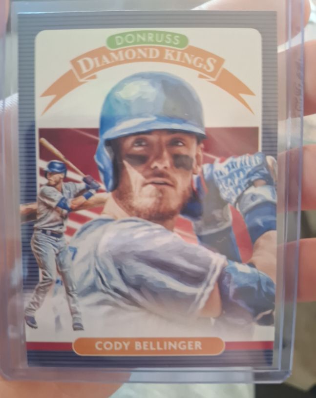 2020 Donruss Diamond Kings #3 Cody Bellinger — front