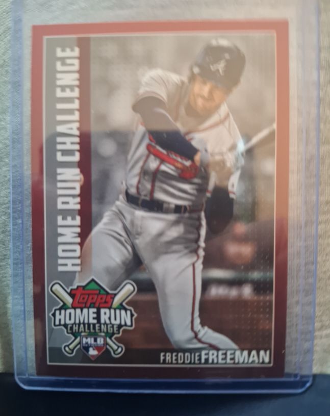 2019 Topps Home Run Challenge #HRC-26 Freddie Freeman — front
