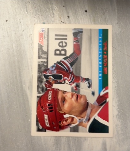 1991-92 Score The Franchise #331 Kirk Muller — front