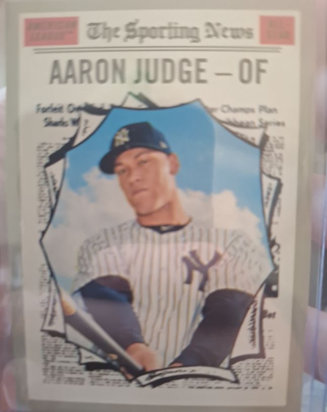 2019 Topps Heritage #356 Aaron Judge — front