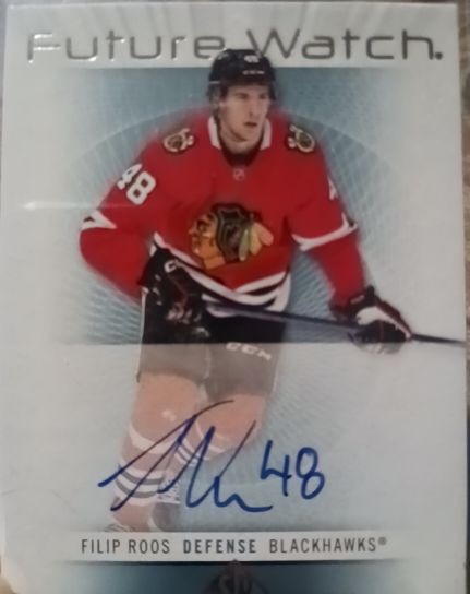 2022-23 SP Authentic '12-13 Retro Future Watch Auto #RFWA-FR Filip Roos — front