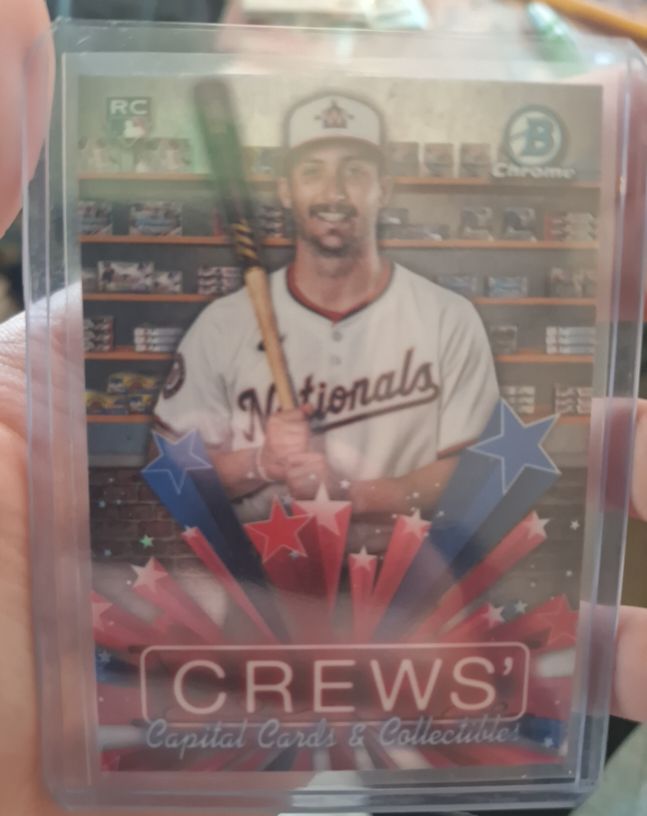 2025 Bowman Chrome #HS-12 Dylan Crews — front