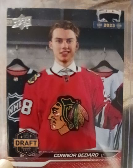 2023-24 Upper Deck Extended Series #740 Connor Bedard — front