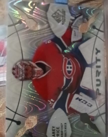 2022-23 Upper Deck SP Game Used #P-42 Carey Price Purity — front