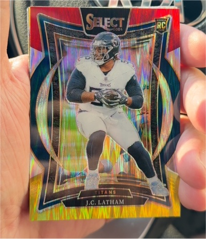 2024 Panini Select #11 J.C. Latham Concourse — front
