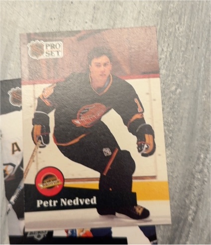 1991-92 Pro Set #235 Petr Nedved — front