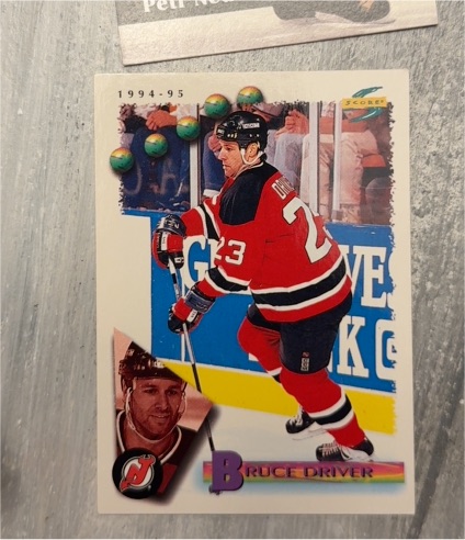 1994-95 Score #115 Bruce Driver — front