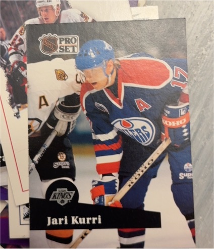 1991-92 Pro Set #93 Jari Kurri — front