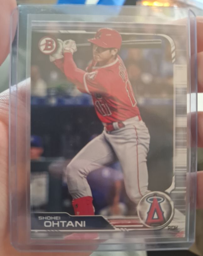 2019 Bowman #34 Shohei Ohtani — front