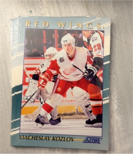 1992 Score #32 Viacheslav Kozlov — front