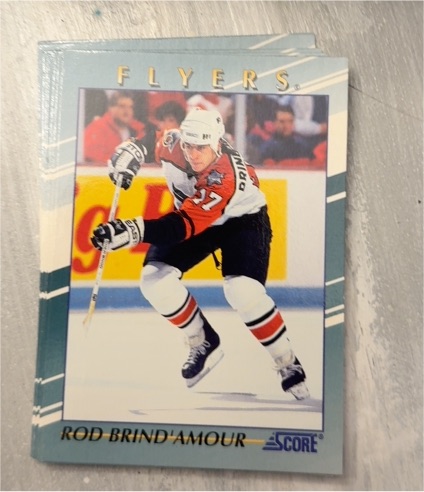 1992-93 Score #26 Rod Brind'Amour — front