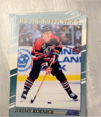 1992-93 Score #10 Jeremy Roenick — front