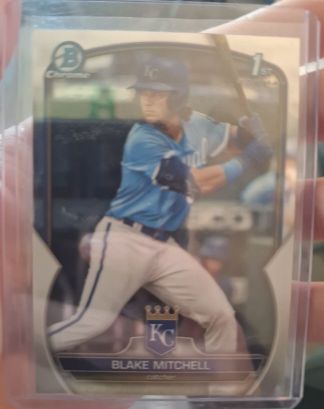 2023 Bowman Chrome #BDC-133 Blake Mitchell — front