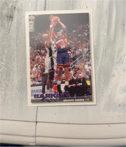 1995-96 Upper Deck Collector's Choice #34 Charles Barkley — front