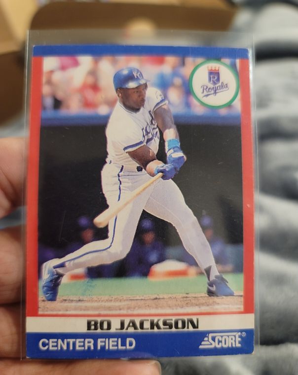 1991 Score 100 Superstars #2 Bo Jackson — front
