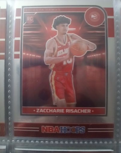 2024-25 Panini NBA Hoops #231 Zaccharie Risacher — front
