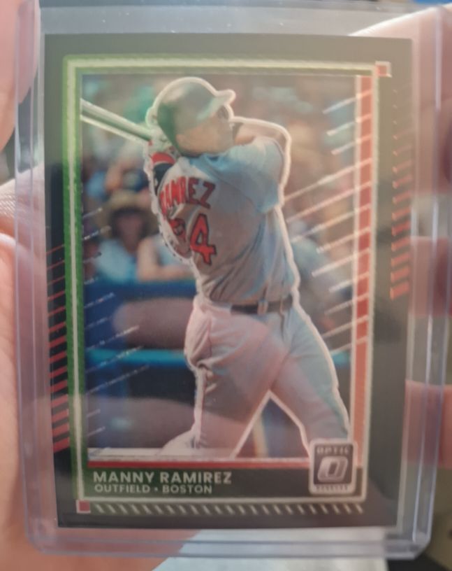 2025 Donruss Optic #26 Manny Ramirez — front