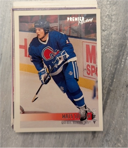 1994-95 Topps Premier #160 Mats Sundin — front