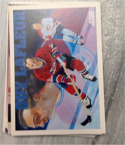1991-92 Score Canadian #291 Guy Lafleur Speed and Grace — front