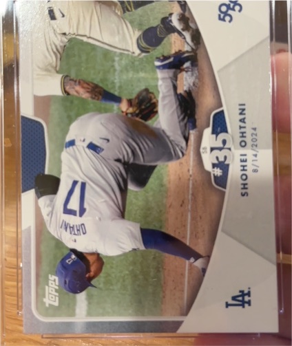 2024 Topps 50/50 #35 Shohei Ohtani — front