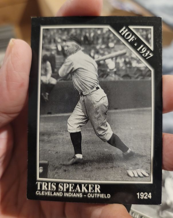 1991 The Sporting News Conlon Collection #44 Tris Speaker — front