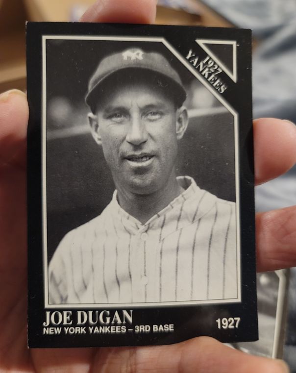 1991 Conlon Collection #112 Joe Dugan — front