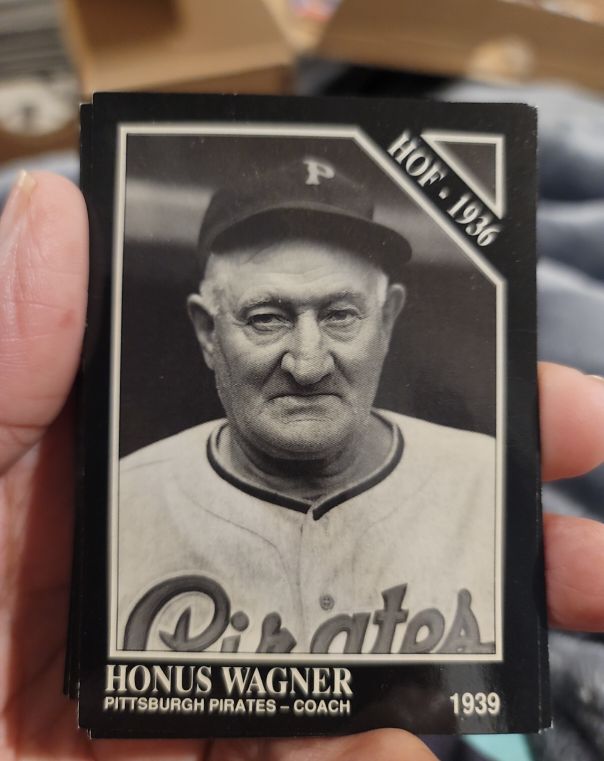 1991 Conlon Collection #8 Honus Wagner — front
