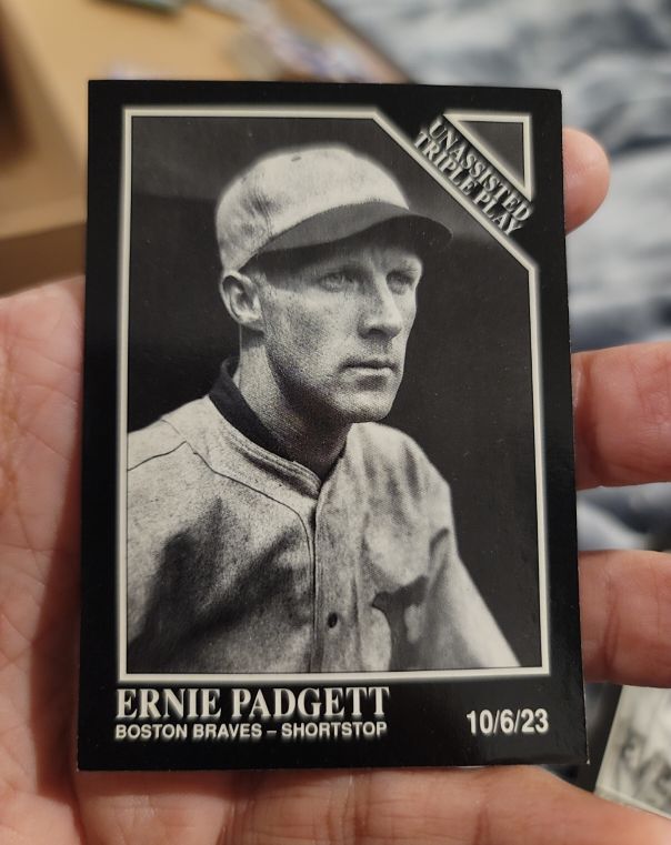 1991 The Sporting News Conlon Collection #206 Ernie Padgett — front