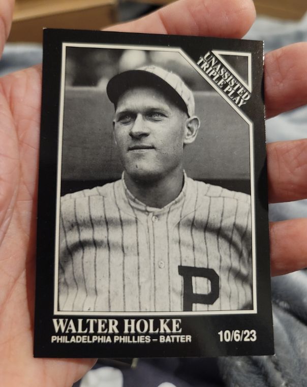 1991 The Sporting News Conlon Collection #207 Walter Holke — front