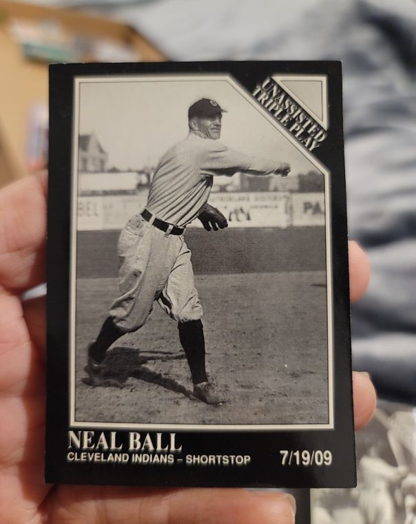 1991 The Sporting News Conlon Collection #203 Neal Ball — front