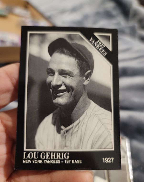 1991 The Sporting News Conlon Collection #111 Lou Gehrig — front