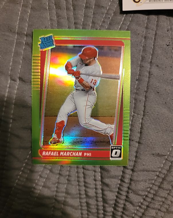 2021 Donruss Optic #82 Rafael Marchan — front