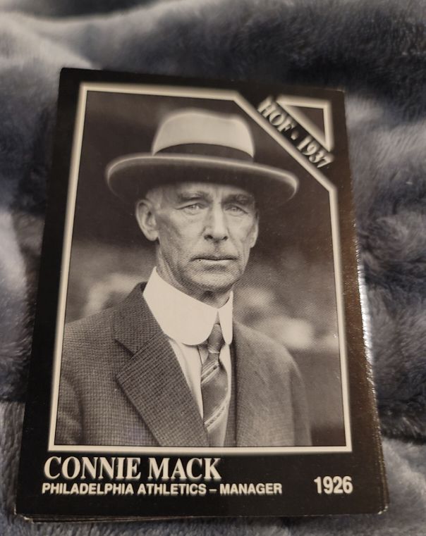 1991 The Sporting News Conlon Collection #45 Connie Mack — front