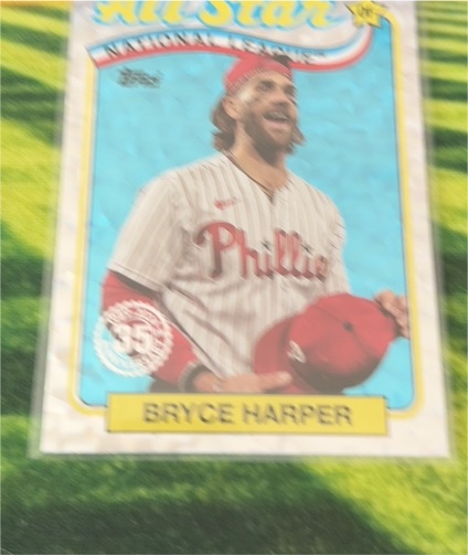 2024 Topps Series 2 1989 All Star #89ASB-40 Bryce Harper — front
