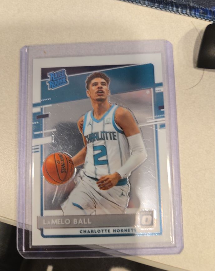 2020-21 Donruss Optic #153 LaMelo Ball — front
